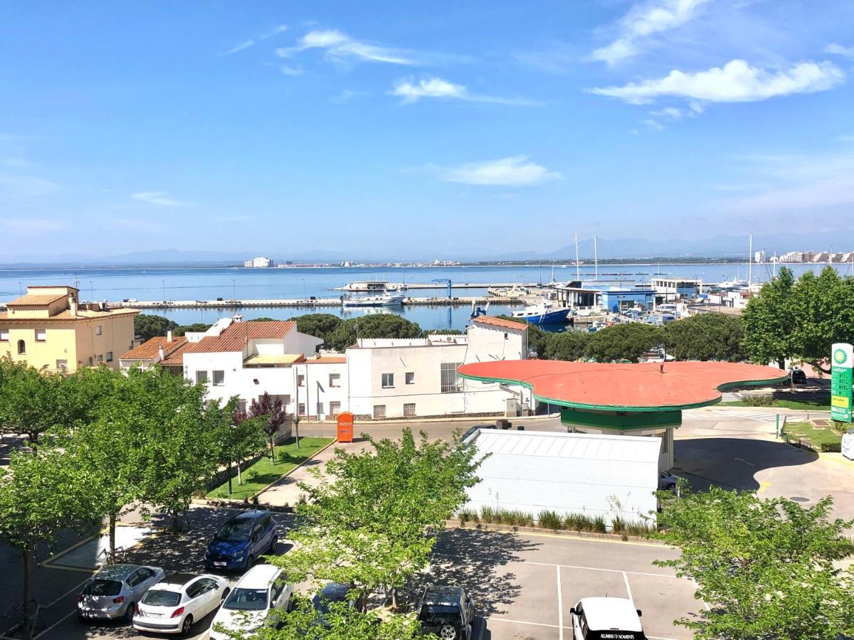 Roc Mar 4 3A - Apartamento Cerca Del Centro Y De La Playa - Terraza Con Vistas Al Mar Y Al Puerto Roses Eksteriør billede